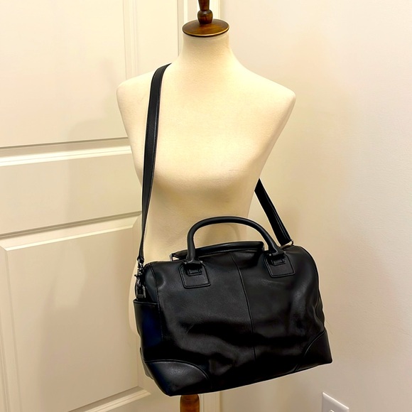 Tory Burch Robinson Middy Satchel Bowler - Picture 2 of 12